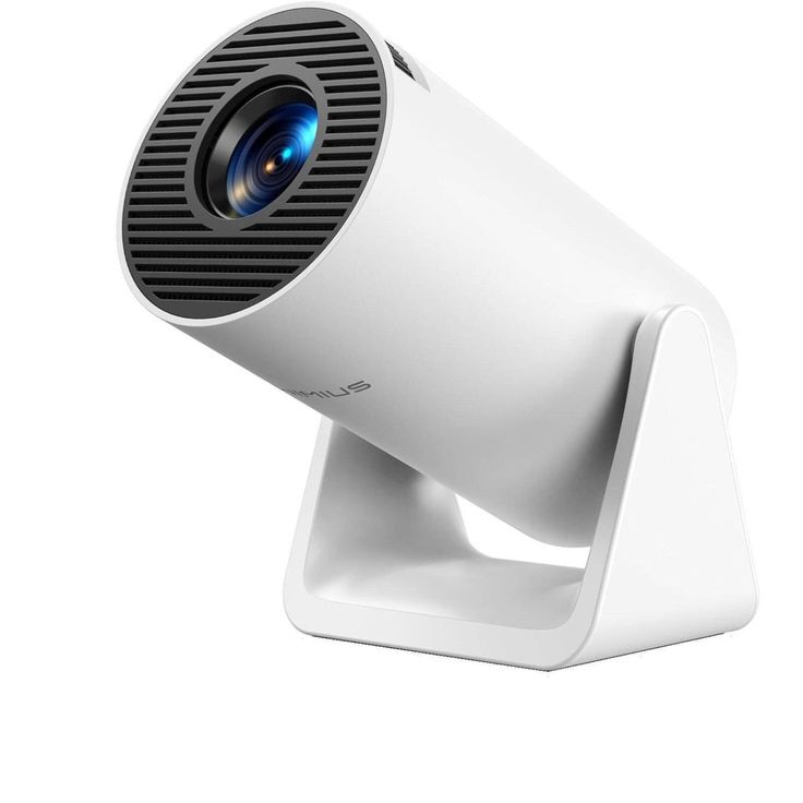 14000 lumen wifi6 bluetooth mini projector 4k full hd 1080p auto keystone 270° rotatable